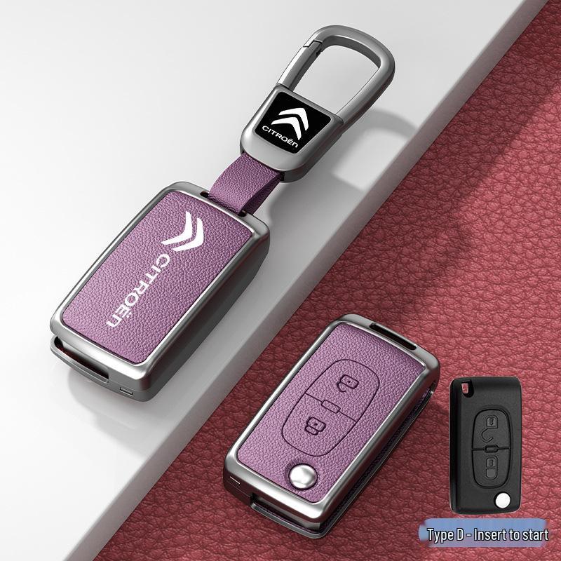 Car Key Cover & Buckle for Citroen C3XR, C4L, Tianyi, C5, C4 Sega, Elysee, C6 Models