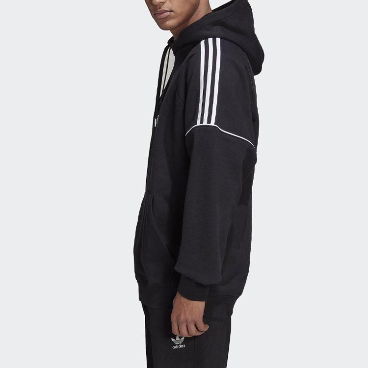 adidas Three-stripe Cotton Hoodie HK7309
