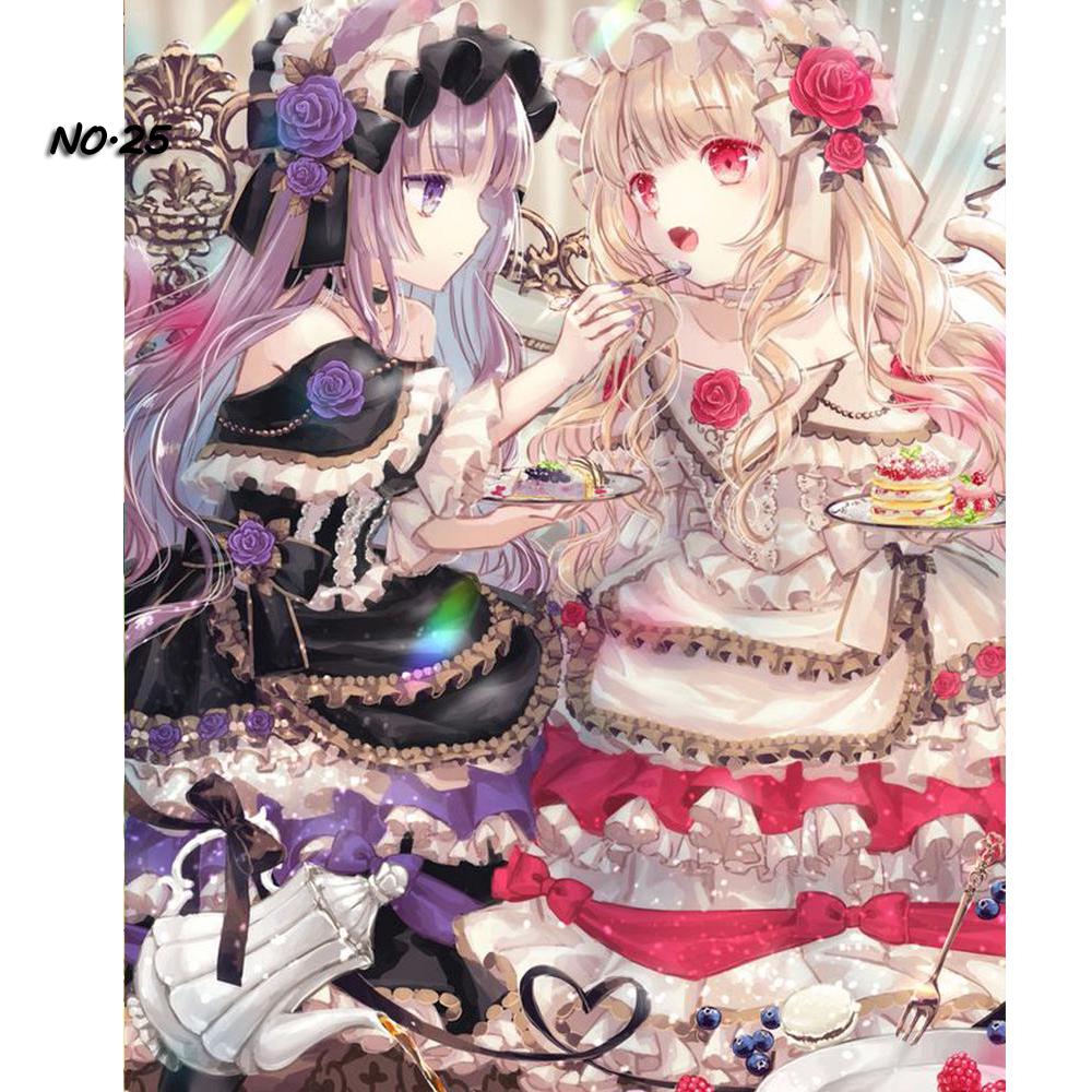 5D DIY Diamond Painting Landscape Full Round Drill Diamond Embroidery Cross Stitch Decoration Home