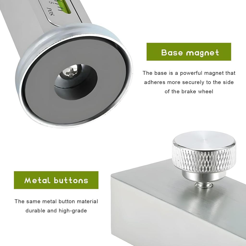 Adjustable Magnetic Gauge Tool, Automotive Camber Castor Strut Wheel Alignment Tools, Universal Camber Gauge, Vehicle Tire Repair Accessories For