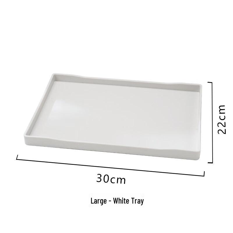 Thickened Glass Mouthwash Cup with Tray