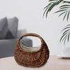 Elegant Woven Tote Bag for Sophisticated Spring Occasions