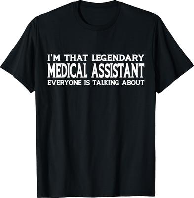 Medical Assistant Job Title Employee Funny Medical Assistant Gift Unisex T-Shirt
