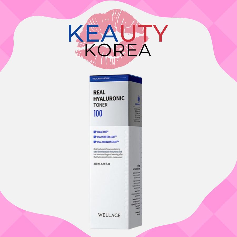

WELLAGE Real Hyaluronic 100 Тонер 200 мл