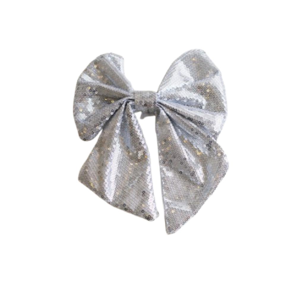Cartoon Sparkling Glitter Christmas Bow DIY Merry Christmas Decorations  Home Xmas Decor