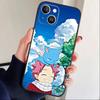ANIME S-FAIRY TAIL Phone Case For iPhone17,16,15,14,13,12 Plus,Max Soft Silicone Black Cover