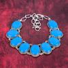 Arizona Turquoise 925 Solid Sterling Silver Necklace With Adjustable Chain, Handmade Gemstone Jewelry Necklace For Memorial Day