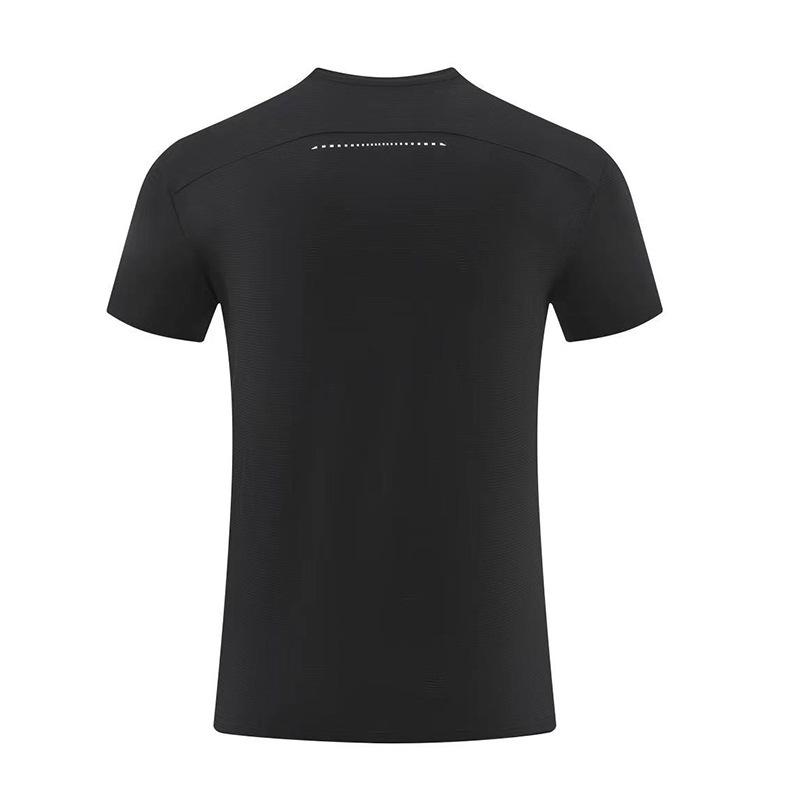Herren Schnelltrocknendes Sommer Sport T-Shirt - Rundhals, Kurze Ärmel, für Laufen & Fitness im Freien.