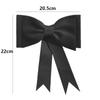 Makaron Bow Knot Sticker Soft Foam Bow Knot Ornament Pure Color Car Sticker Electric Vehicle Decorative Ornament Accessory