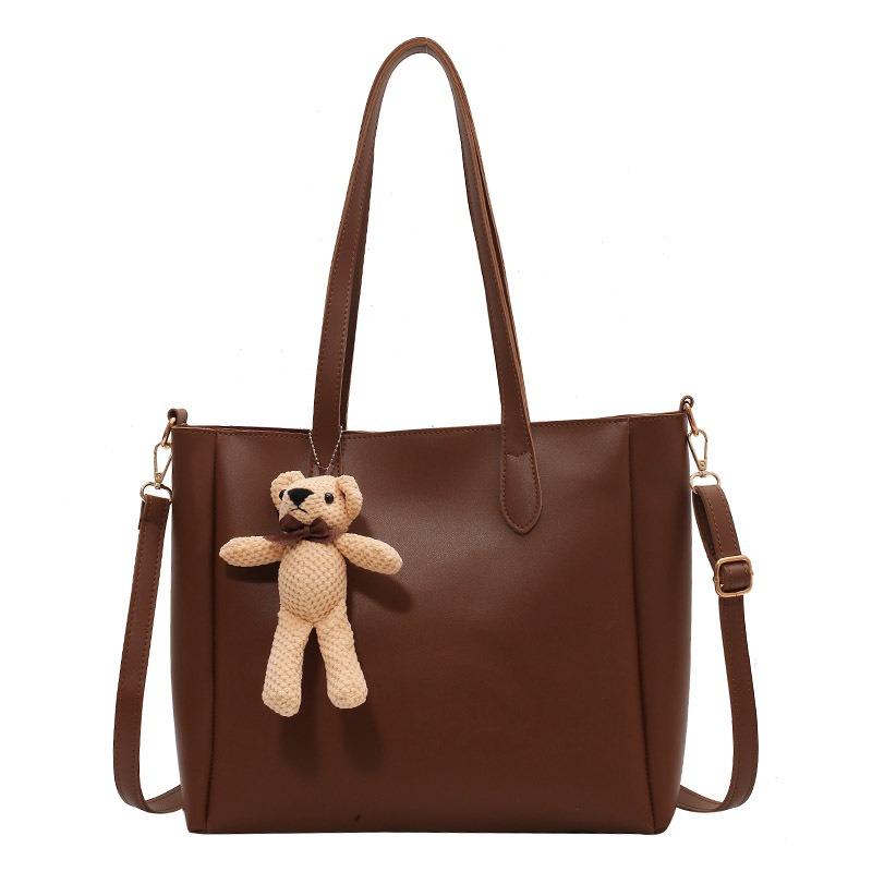 Premium Sense Large Bag Women's Large Capacity New Fashion Shoulder Tote Bag Versatile Messenger Bag Tide