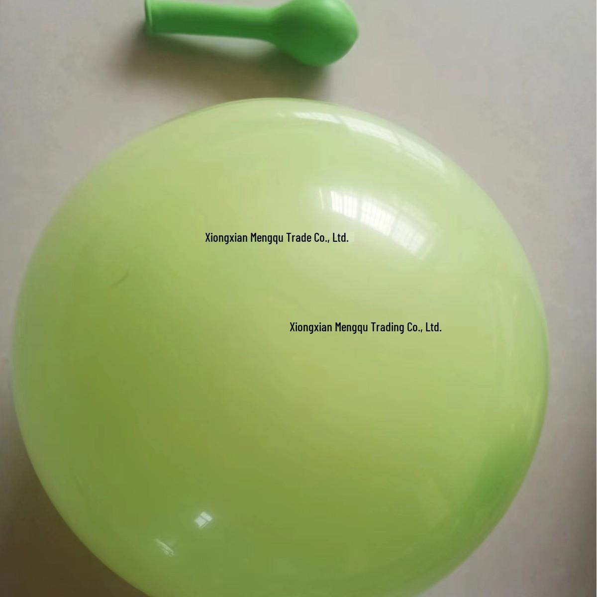 Frosted Round Balloons - 5 , 10 , 12 Thickened Latex for Birthday & Wedding Decorations