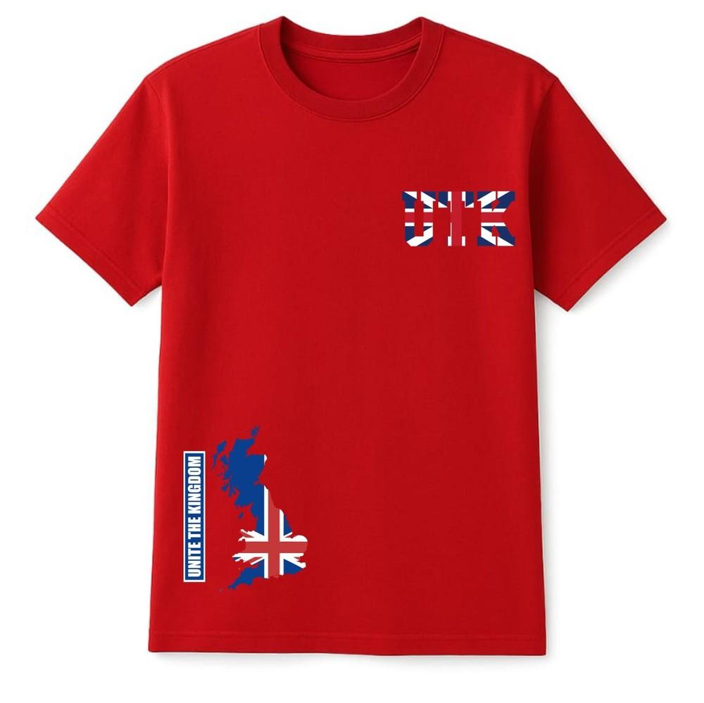 UTK Unite The Kingdom TShirt Union Jack Unity Pride Patriot New Fashion Idea S