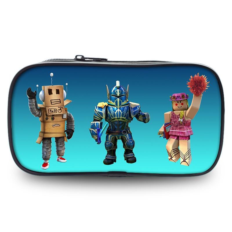 Roblox Printed Pencil Case With Large Capacity For Students And School Supplies
