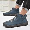 Leather Shoes Casual Sneakers Men Shoes Driving Comfortable Split Leather Shoes Men Loafers Moccasins Tooling Shoes