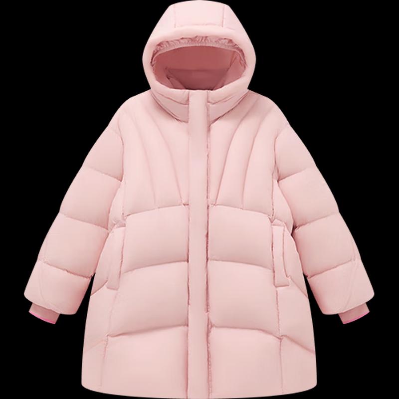 YeeHoo Kids Goose Down Hooded Long Jacket