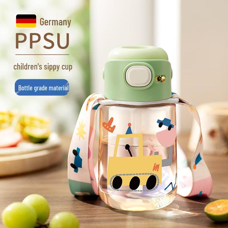 RELEA Kids PPSU Straw Water Bottle
