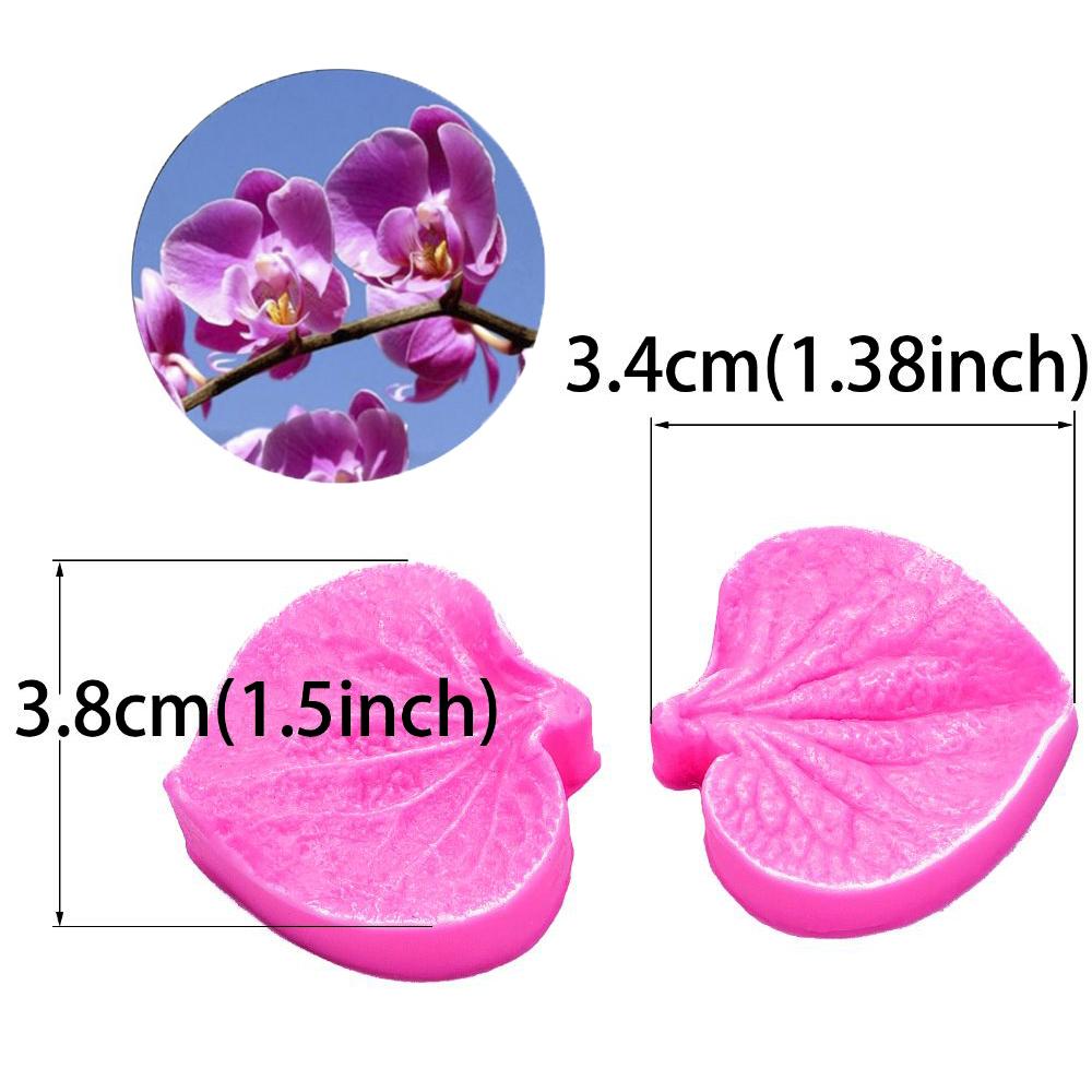 

Силиконовые формы для вейнера из листьев растений, искусственные цветы, инструмент для украшения торта, своими руками, цветы из мастики, зажимная форма для помадки