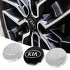 4 pièces 58mm Cache-moyeu de roue de voiture Cache-moyeu Central Jante Moyeu Couvercle anti-poussière Emblème Pour Rio Sportage Ceed 3 4 K5 Picanto Optima Sorento