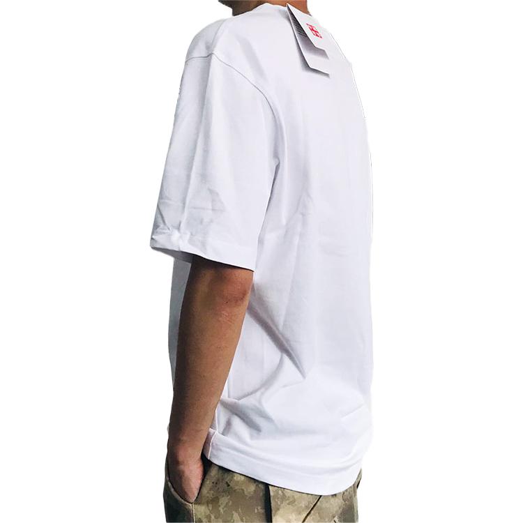 Li-Ning Sports Fashion Casual Round Neck T-Shirt Men Tops Standard-White AHSP611-1