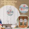 Unabhängigkeitstag Holznummer Nationalfeiertag Hausdekoration Party-Requisiten Auflistung Schicke Ornament-Haken Schneller Versand