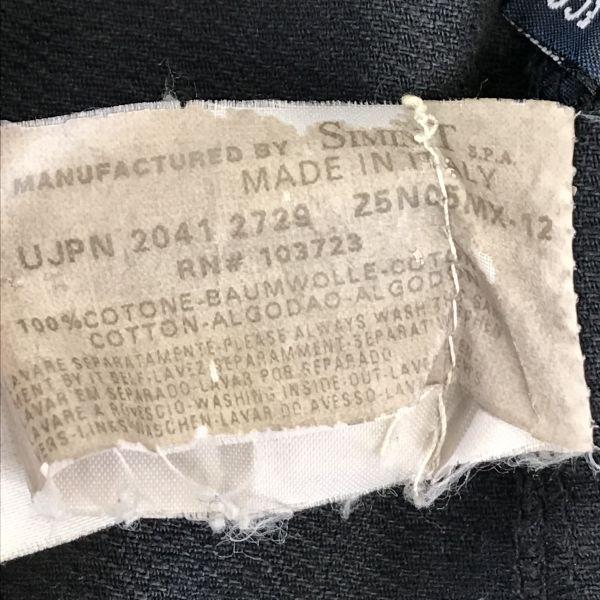 Made in Italy ARMANI JEANS Denim Tailored Jacket/Women's M/38/Navy/(USED)