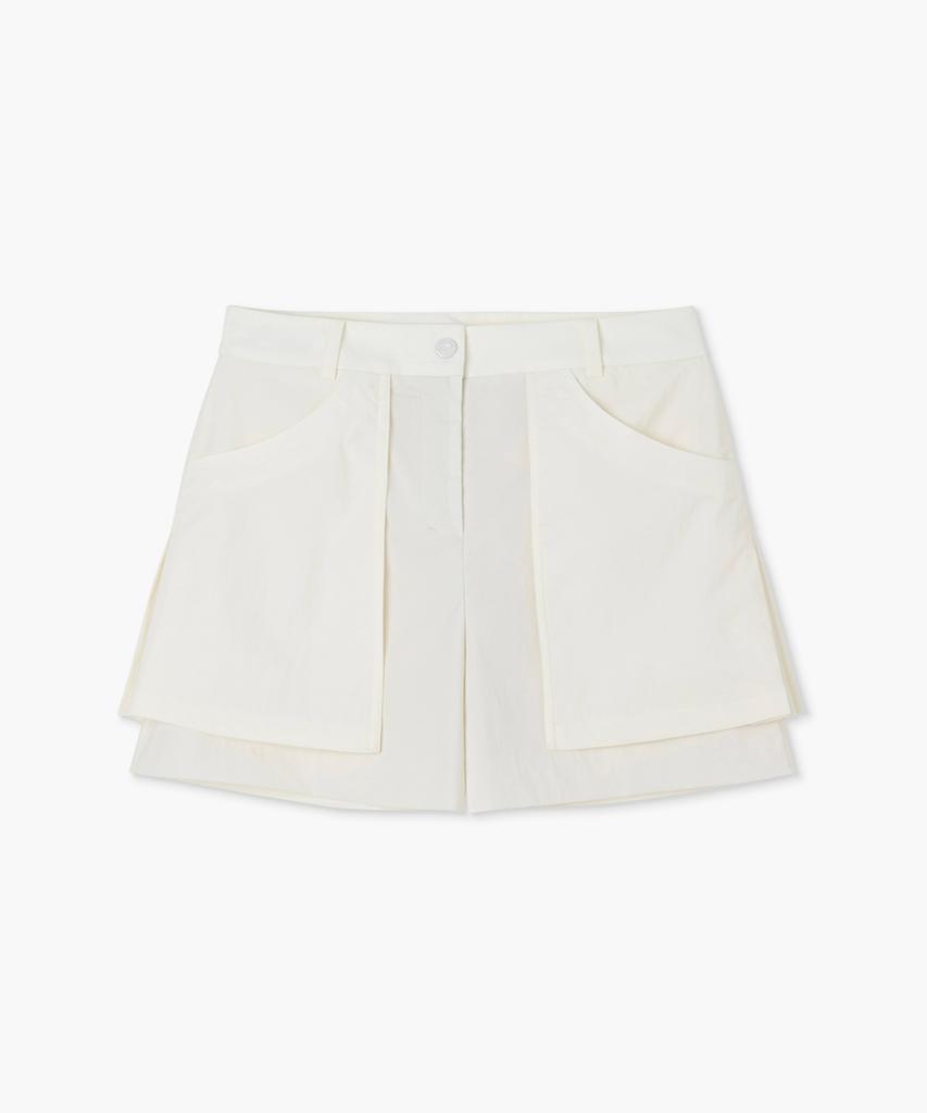 Beulipinggolpeu Women'S Layered Shorts_White