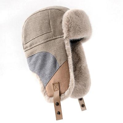 Žygiai, žvejyba, kempingas, šilta, kailiu pamušta, su ausinėmis, žieminė kepurė