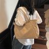 Casual large-capacity underarm bag women's  new simple nylon cloth tote bag versatile document shoulder bag