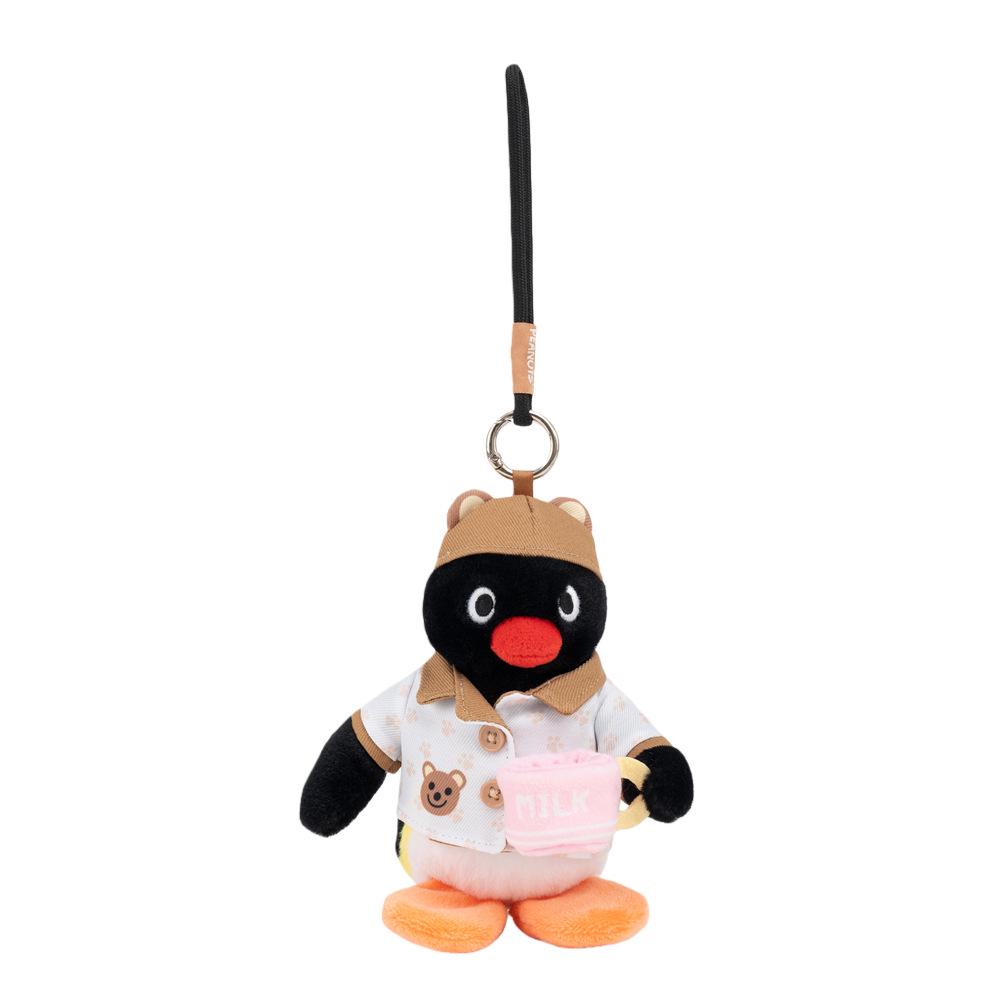 Originální přívěsek panenky Pingu - Roztomilý plyšový přívěsek Pinga na batoh