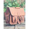 Handmade Luxury Leather Vintage Laptop Messenger Briefcase Bag Satchel