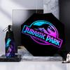 Jurassic Dinosaurs Adventure Umbrella Folding umbrella, automatic umbrella 8-Frame for Travel, camping Use Gift for Halloween Christmas