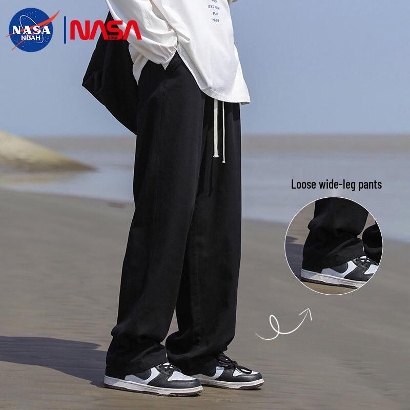 NASA NOAH Men s Retro Straight-Leg Casual Pants XL