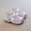 Girls Closed Toe Sandals Slides Breathable Mesh Soft Sole Anti Slip Beach Shoes for Kids