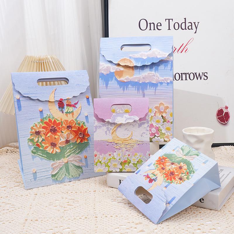 StoBag Blessing Gift Portable Bags Packaging Candy Toy Snack Cookies Jewelry for Baby Shower Birthday Wedding Kids Party Wish