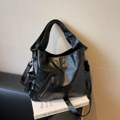 2025 Damenmode Handtasche mit großer Kapazität, strukturierter Schulter- & Umhängetasche, Handtragebeutel
