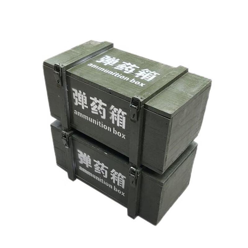 Jixiong Wooden Military Style Storage Box
