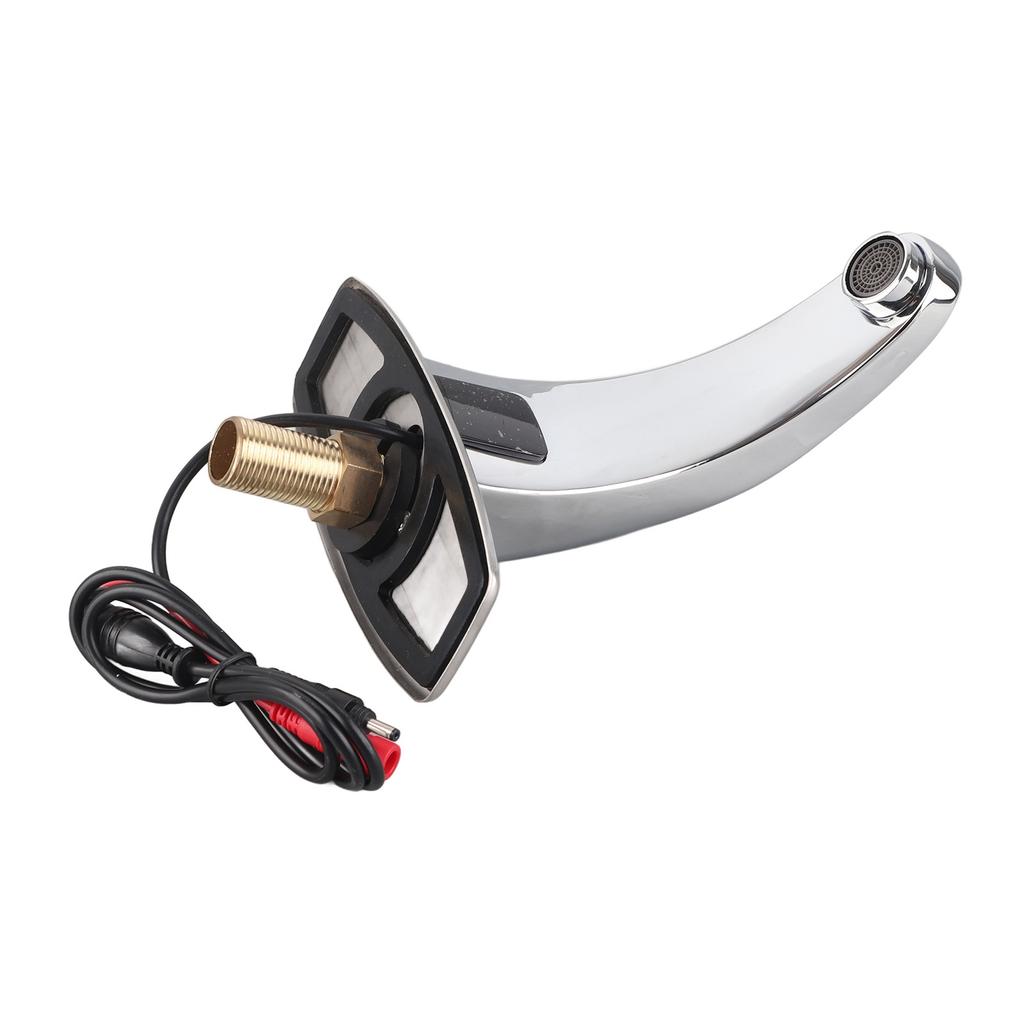 Touchless Basin Faucet Luxury Hands  Sensor Basin Faucet Infrared Touchless Sink Taps W/ Cable (Ship Without Batteries)
