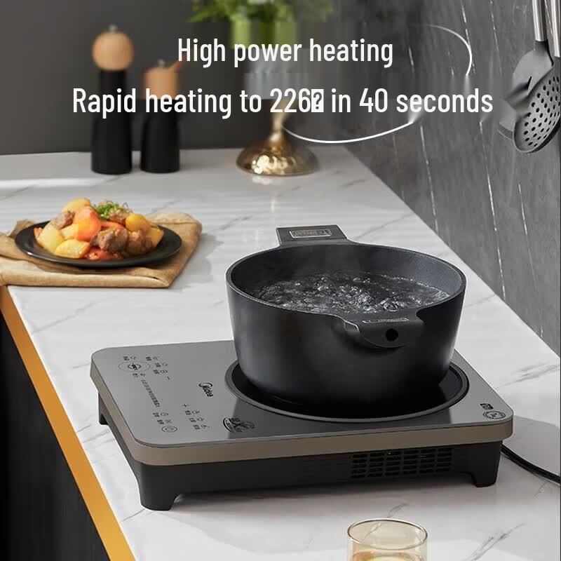 Midea 3000W Touch Control Induction Cooktop CN Plug (adapter Included)