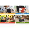 1PC, Duty Leakproof Thermal Grocery Bag with Large Capacity, Extra Long Bottom for Meal Prep, Camping, Lunch Boxes - Reusable
