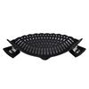 Universal Silicone Pot Strainer Clip-On Anti-Spill Food Grade Fruit Colander for Pasta Vegetables - Kitchen Essential