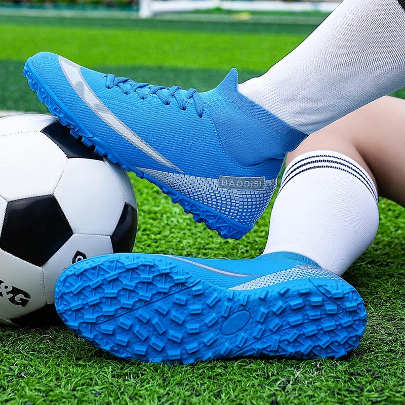 Football Shoes Low Price Long and Short Nails Amazon Children's Training Factory Direct Sales Student Sports Football Shoes
