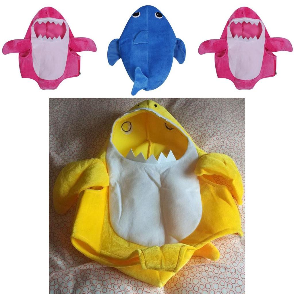 Shark Baby Cartoon Toddlers Kids Halloween Costume Fancy Dress Gifts Outfit
