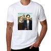 Dwight And Angela American Gothic Tshirt Plus Size Summer Casual Tshirt