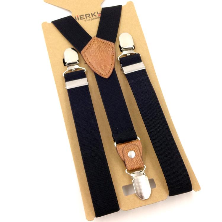 Kids Three-Clip Suspenders for Boys & Girls - Spring & Autumn Korean Style