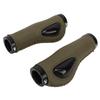 Artificial Leather Bicycle Grips Liquid Silicone Palm Pad Shock Absorption Handlebar Cover for Bike