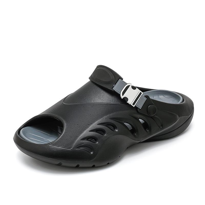 Fashion High Quality Summer Men Sandals Clogs Home Garden Outdoor Male Beach EVA Casual Hole Shoes Non-slip Platform Slippers zapatos