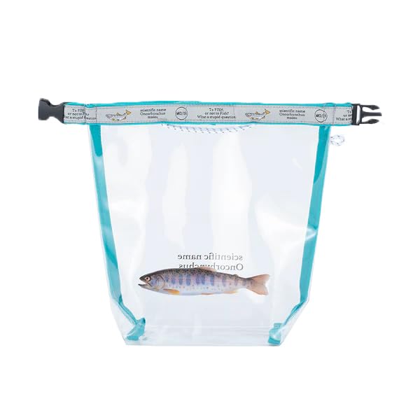 Weekender To Fish Rolltop Shoulder Clear Perfect for River and Outdoor YAMAME Bag, Roll-Top, Small, Fishing, Summer, Activities,