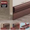 Self Adhesive Door Bottom Seal TPE Door Sweep Flexible Gap Filler  Indoor Use