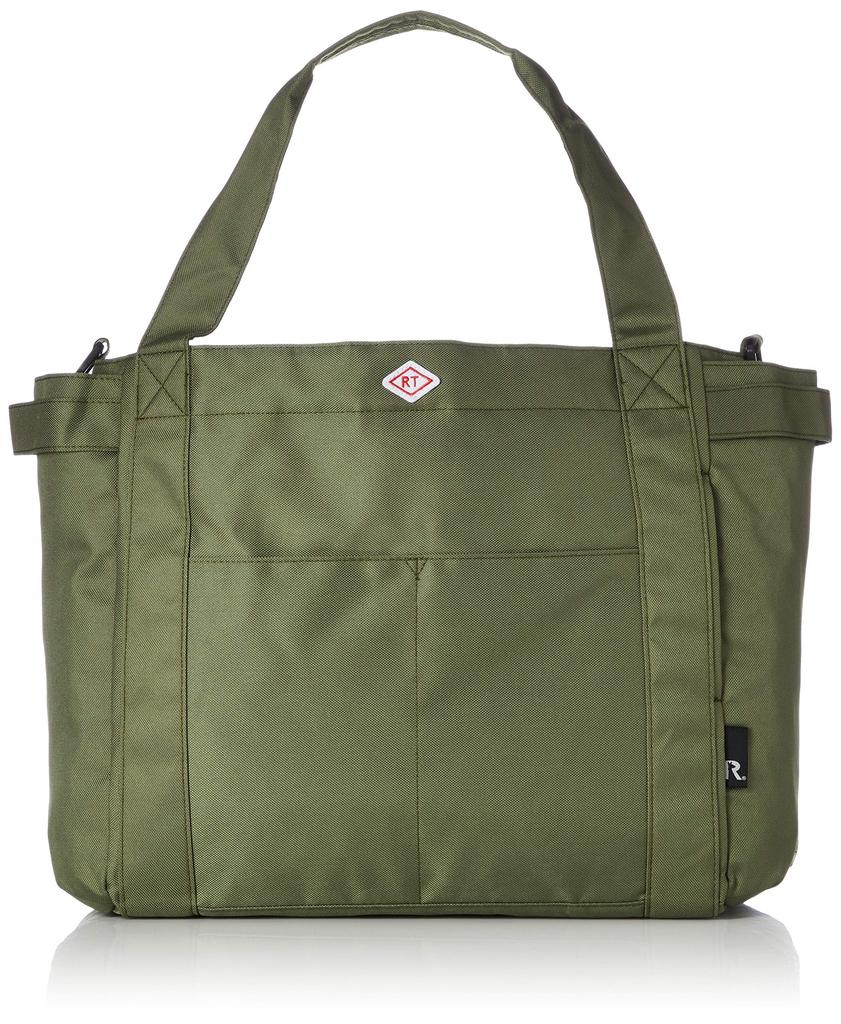Lightweight Tote Bag SN Medium Pockets 3460 Khaki [Rootote] Water-repellent
