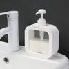 500ml Large Capacity Refillable Travel Bottles: Press-Type Transparent Shampoo, Shower Gel, and Hand Soap Dispensers